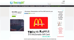 Desktop Screenshot of freecrapple.com
